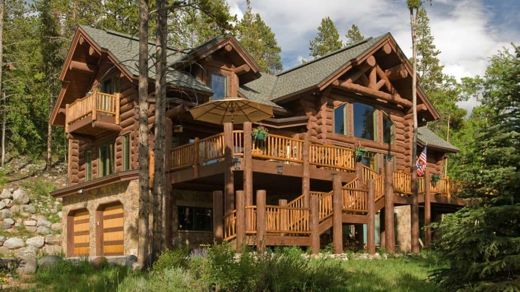 Residential Homes - Caribou Creek Log and Timberframe Homes