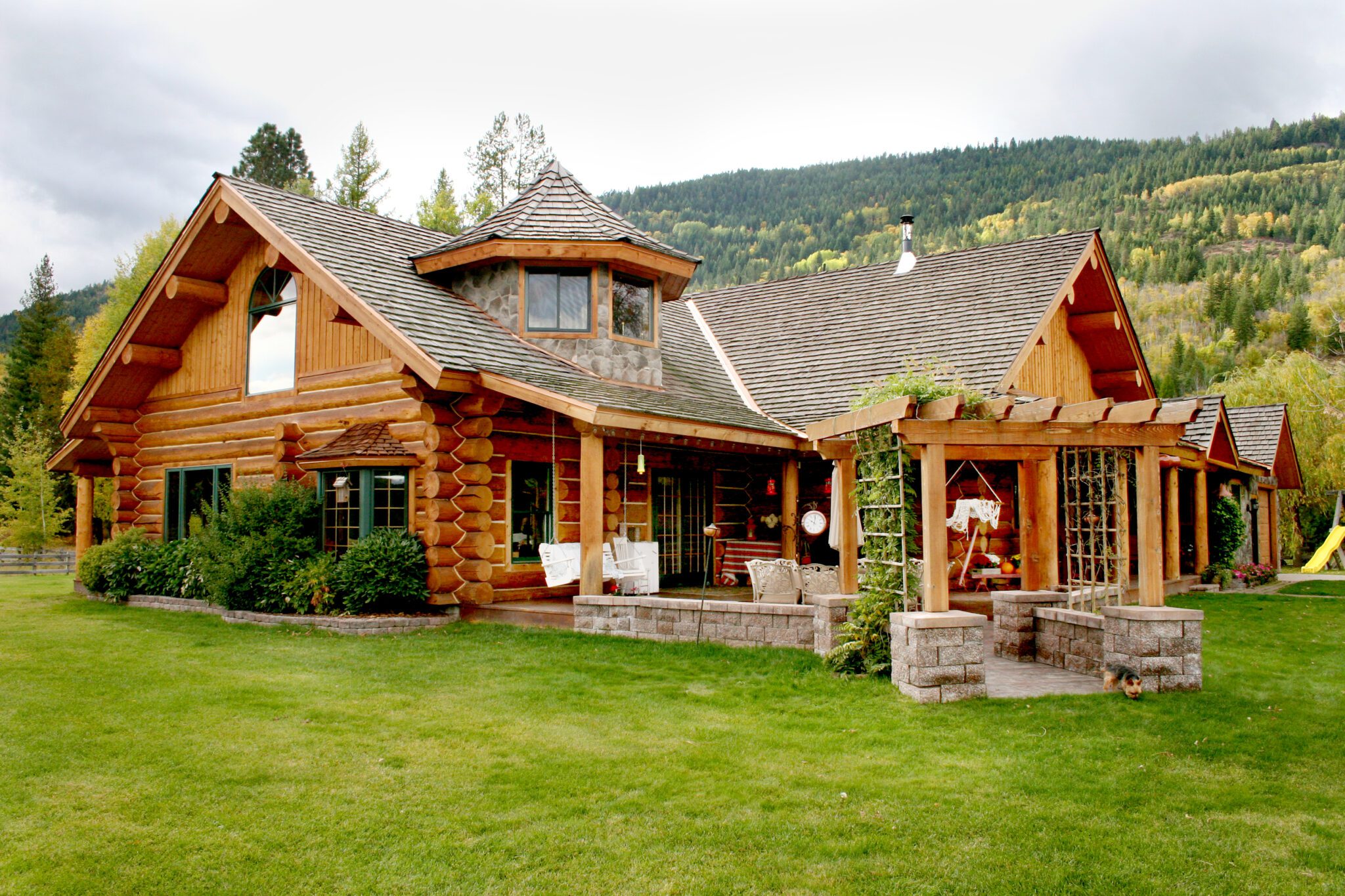 Remote Log Cabin Dream Caribou Creek Log Homes
