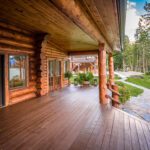 charming log cabin on bull lake