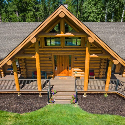 Residential Homes | Caribou Creek Log and Timberframe Homes