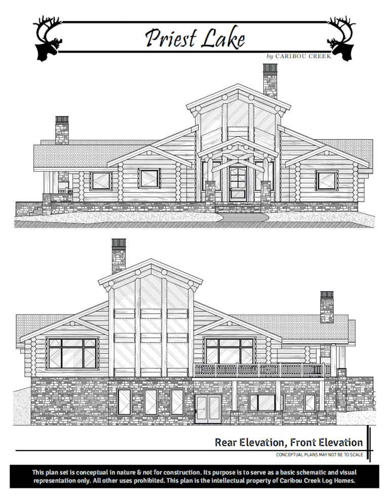 Priest Lake Caribou Creek Log and Timberframe Homes