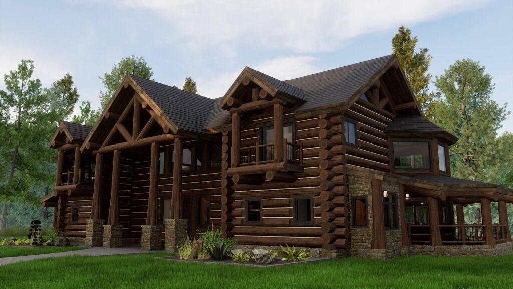Kootenai Caribou Creek Log Homes