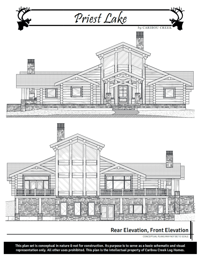 Priest Lake Caribou Creek Log and Timberframe Homes
